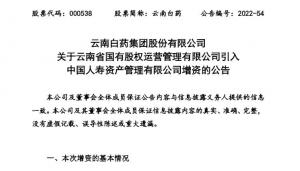 90亿！中国人寿出手，战投这家世界500强企业，是千亿医药巨头大股东！