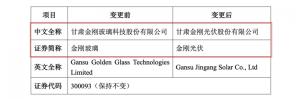 跨界后金刚玻璃改名“金刚光伏”上半年已有7成收入来自光伏业务