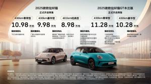 2025款欧拉好猫全面解析：8.98万起售的纯电精品值得入手吗？